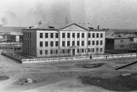 Фотография здания будущего лицея 1962 года.